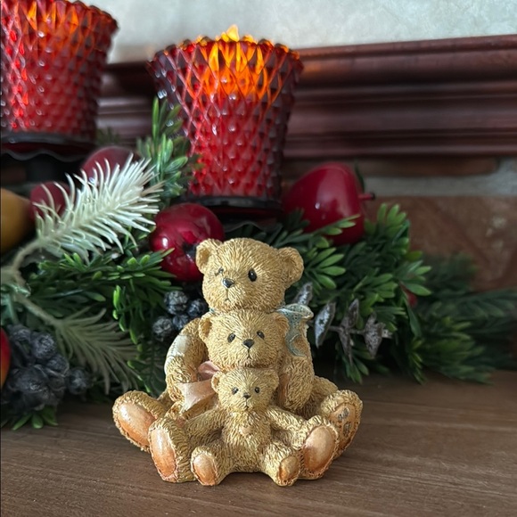 1991 Vintage Cherished Teddies Trio Collector - Picture 1 of 5